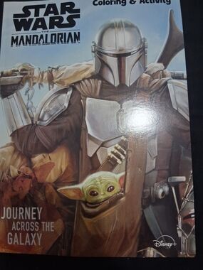 New Star Wars The Mandalorian Coloring & Activity Book
